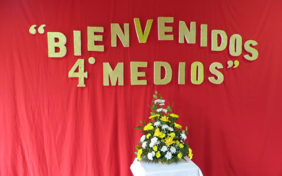 BIENVENIDA 4° MEDIOS AÑO 2023