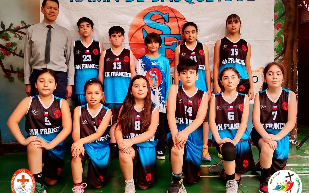 Equipo de Mini Básquetbol – Colegio San Francisco de Temuco