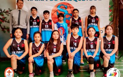 Equipo de Mini Básquetbol – Colegio San Francisco de Temuco
